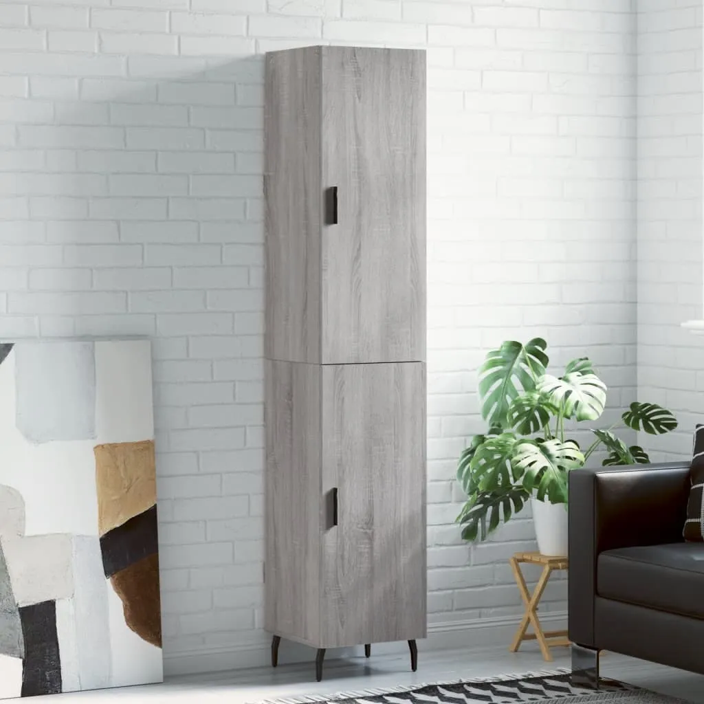 Mobile Dispensa vidaXL 180cm Grigio Sonoma | Ordine in Casa Subito