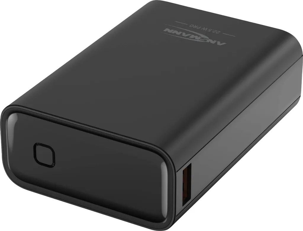 Ansmann Powerbank PRO 20000mAh 22,5W Noir 1700-0155 USB-A et USB-C