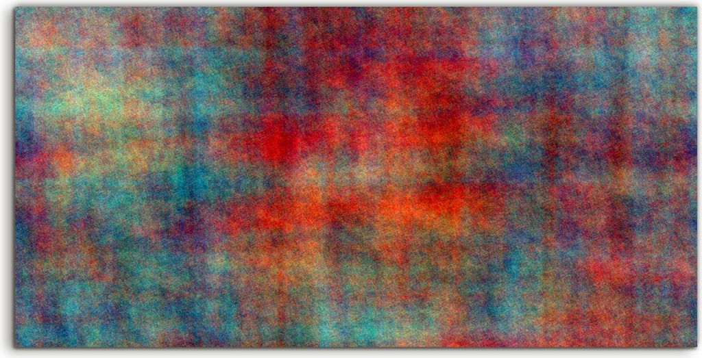 Coloray Spritzschutz aus Glas 100x50 Wandkunst Küchenrückwand Kunstdruck Wohnkultur Rot Blau Abstrakte