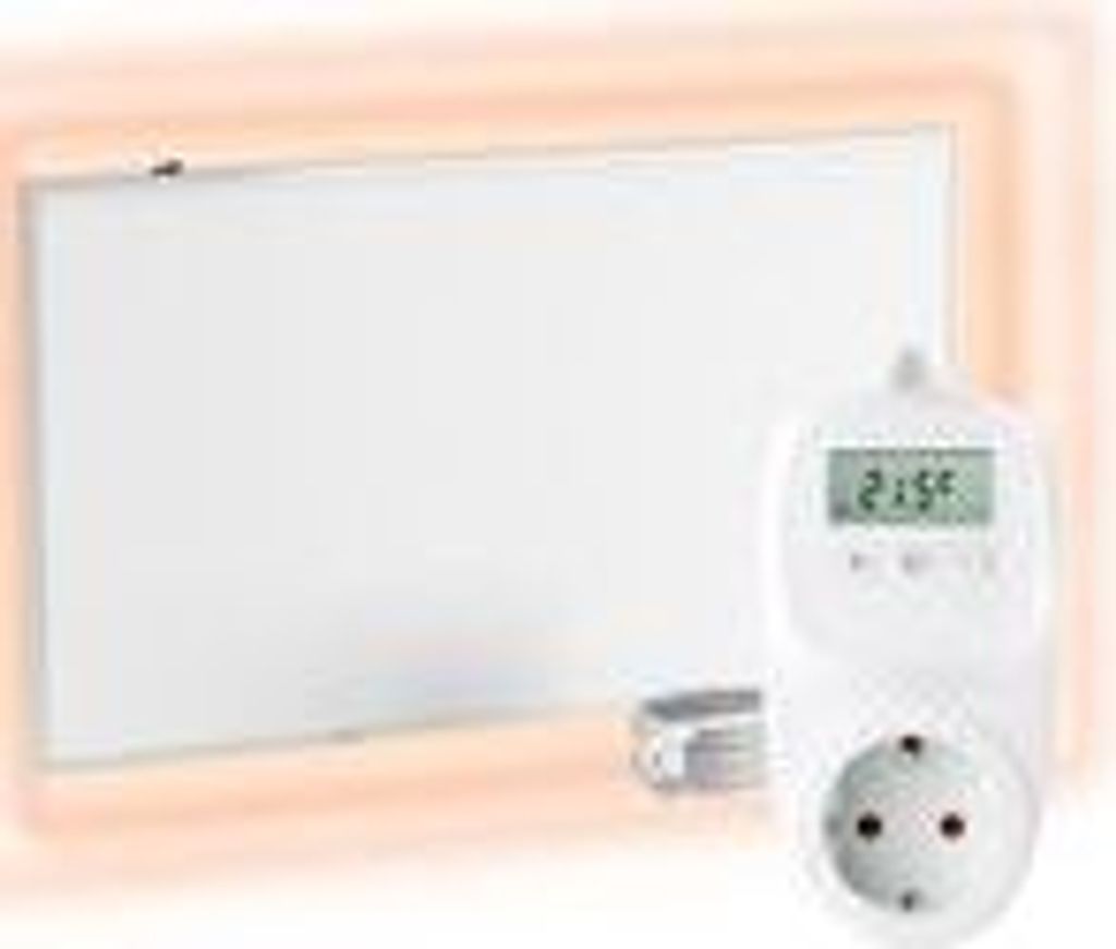 UMBRELLA F450 Infrarot Wandheizung 450W mit TH12 WIFI Thermostat & App-Steuerung – ultraflache elektrische Infrarotheizung zur Wandmontage