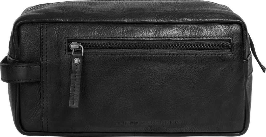 Spikes & Sparrow Kulturtasche Toiletry Bag Herren, Damen 021826 schwarz