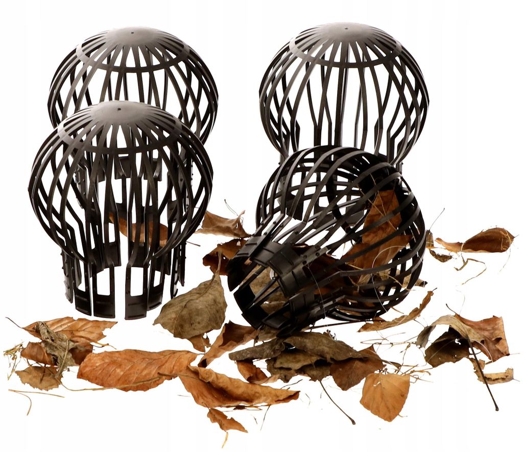 Set di 4 filtri per grondaie h-15 cm - Garden Line Immagine del prodotto 