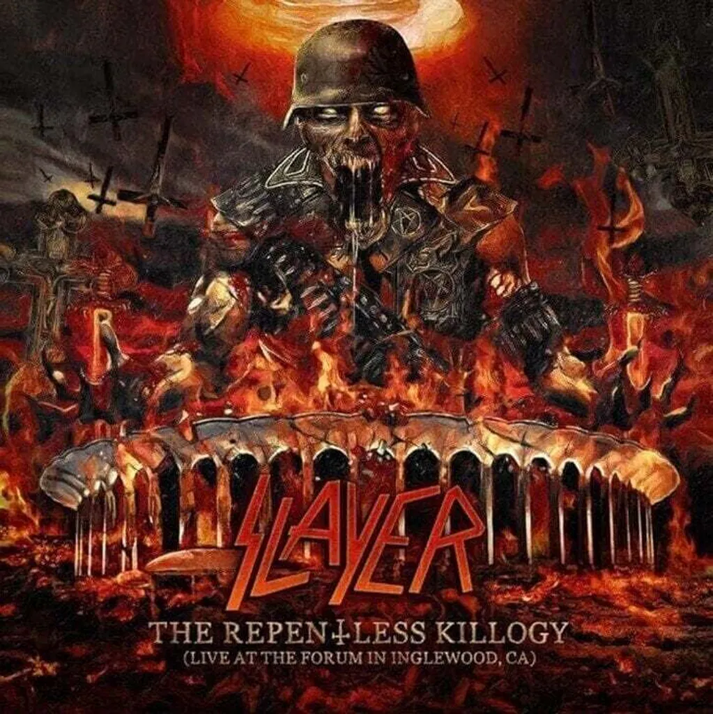 Vinyle Orange Slayer Repentless Killogy 2 LP Gatefold Son Audiophile