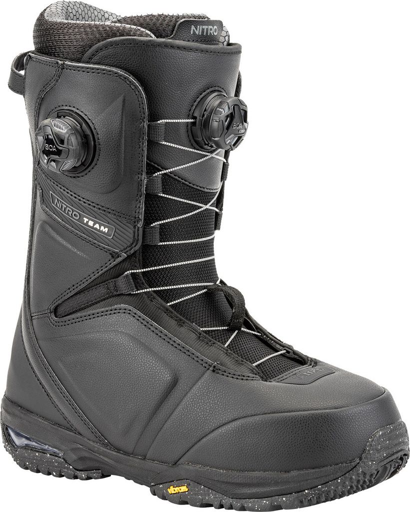 Nitro Herren Snowboardboot TEAM BOA, Größe:46 2/3, Farben:black