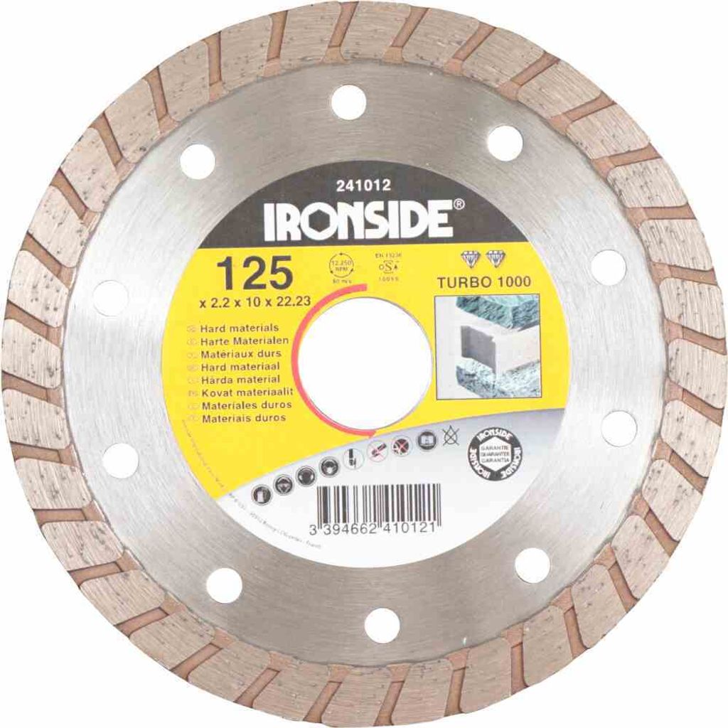 Diamant-Trennscheibe Typ EUROJET 125mm, 2,2/10mm Rand Produktbild 