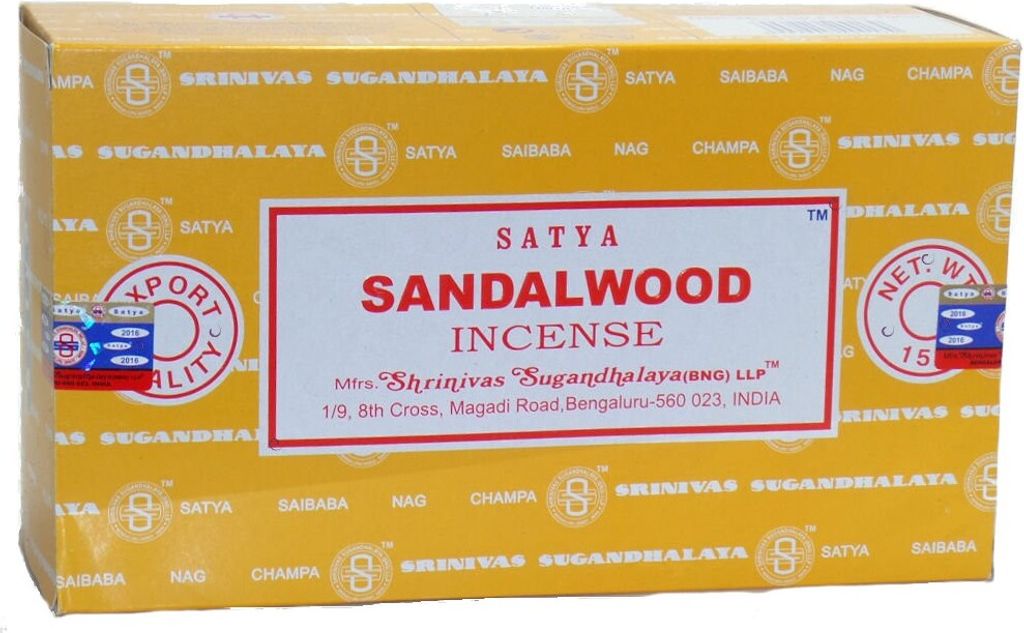 Räucherstäbchen Satya Sandelholz -- 15 g Produktbild 