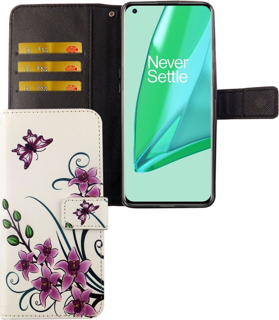 OnePlus 9 Tasche Handy Hülle Schutz-Cover Flip-Case mit Produktbild 