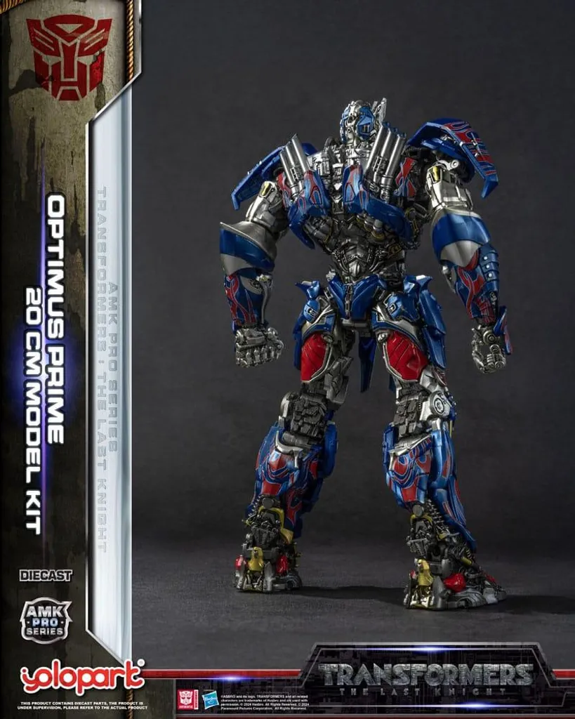 Optimus Prime AMK Pro Series Transformers Figurine Articulée 20cm - 2