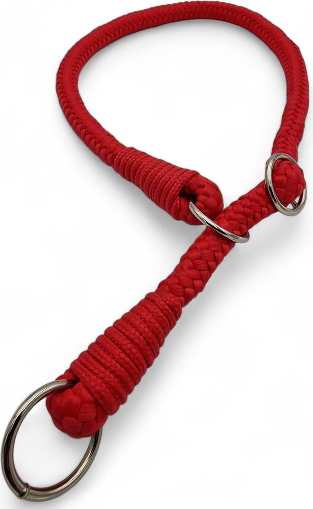 Hundehalsband Zugstopphalsband 14 mm rot Anti-Zug-Halsband Verstellbar Sehr Robust Nylon