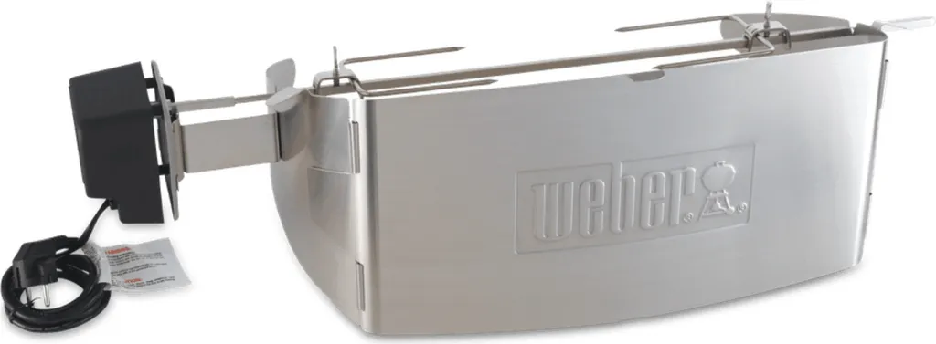 Kit Rôtisserie Weber pour Cuire Poulets et Rôtis sur Barbecue Q 2000