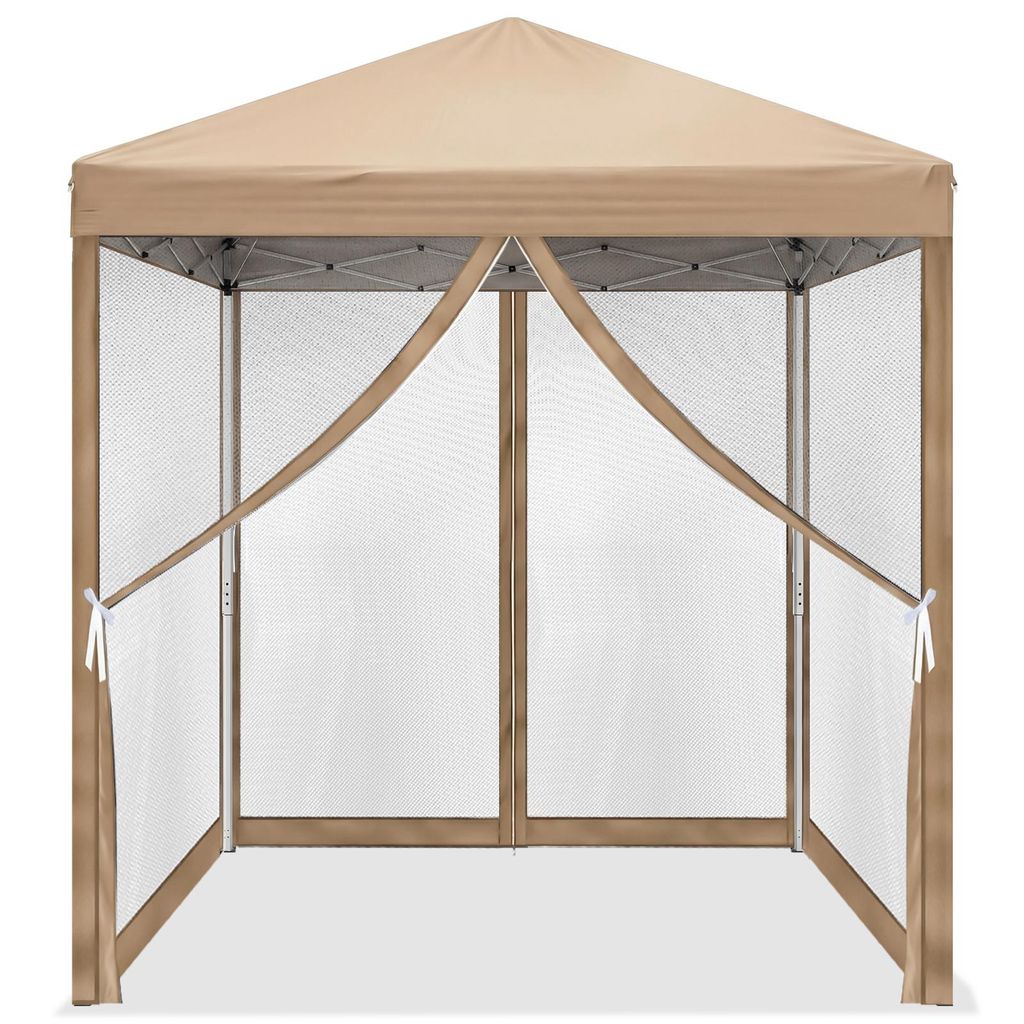 FCH 2x2m Faltpavillon, Pop Up Pavillon mit 4 Seitenwänden, Produktbild 