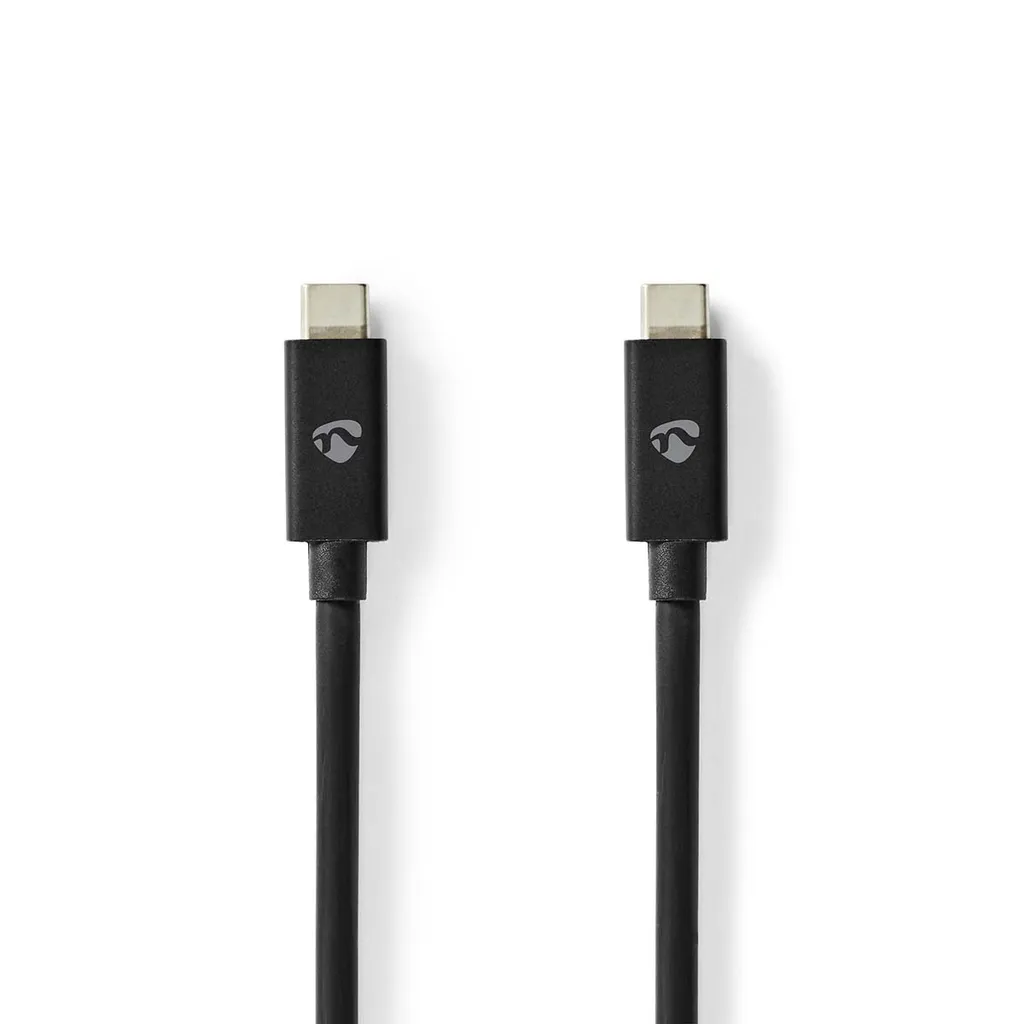SUMPK Cavo USB 4 Da 30 Cm Ad Angolo Retto – 2 Pezzi, 240W, 40Gbps, Supporta 8K O Doppio 4K - 5