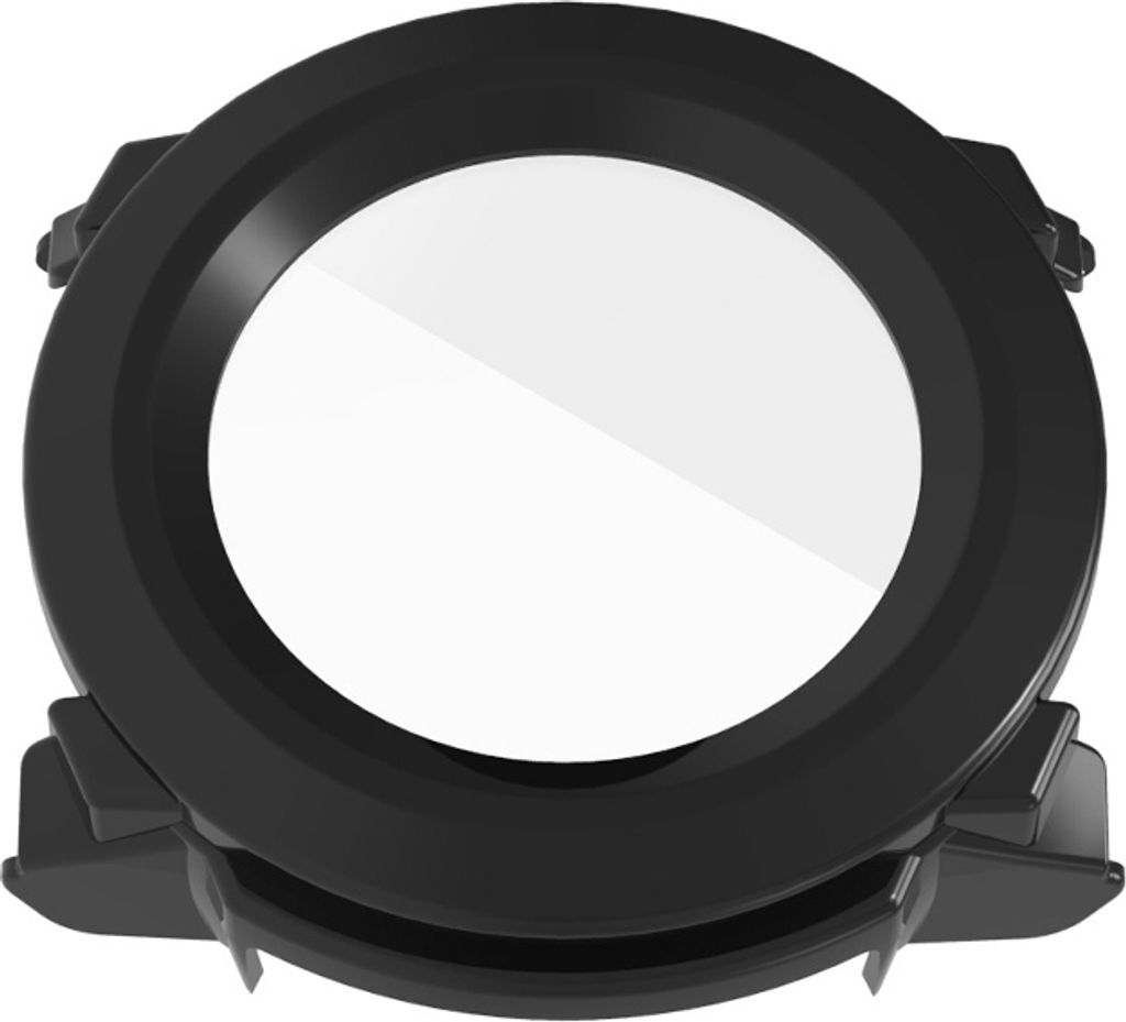INF Hülle für Garmin Instinct 3 - PC + gehärtete Folie Schwarz 40 mm