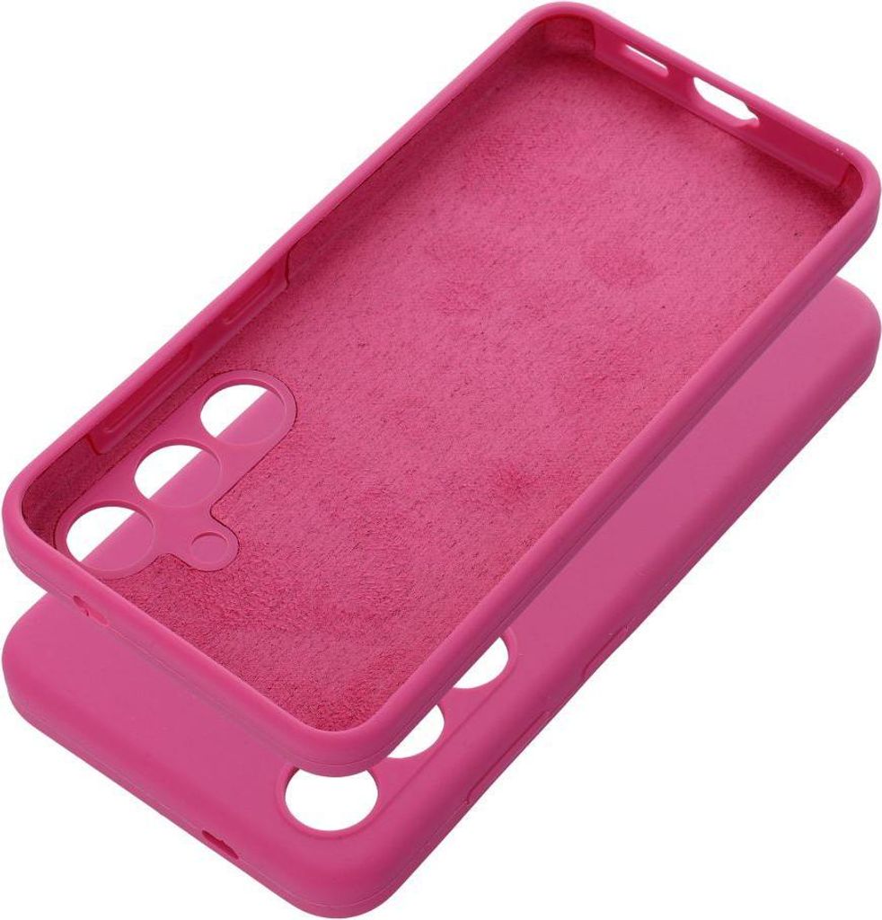 SILICONE 2mm Handyhülle passend für OPPO Reno 13F rosa