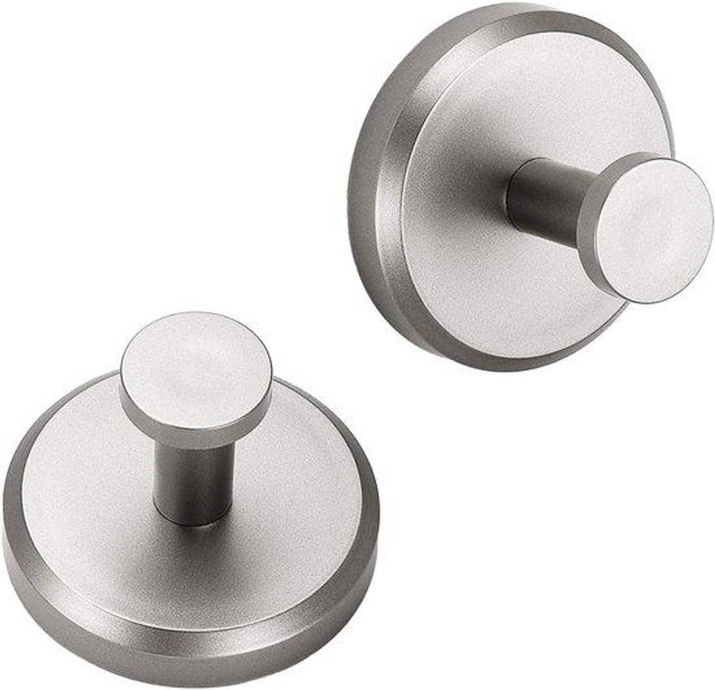 2 Edelstahl Saugglocken, wasserdicht, silber, einfach zu montieren