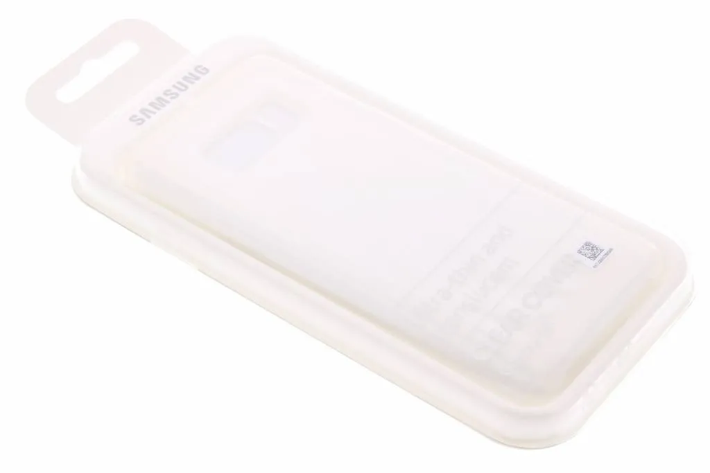 Coque Samsung S8 G950F Transparente Argent pour Usage Quotidien Chic