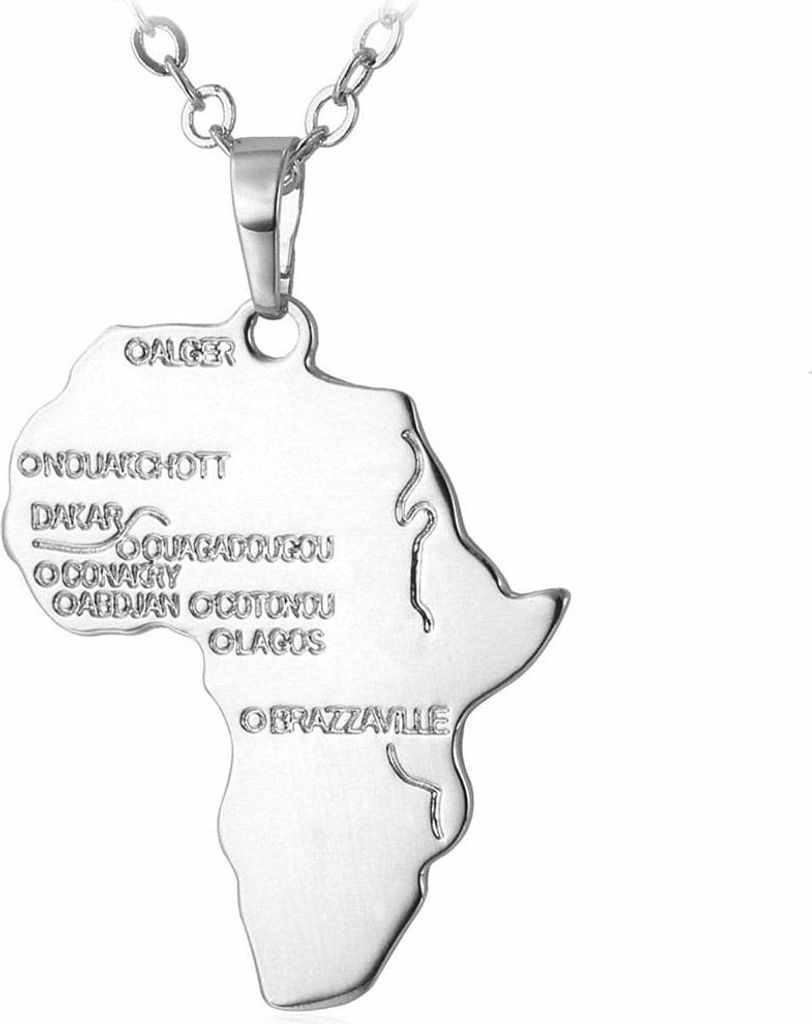 U7 Afrika Halskette - Silber