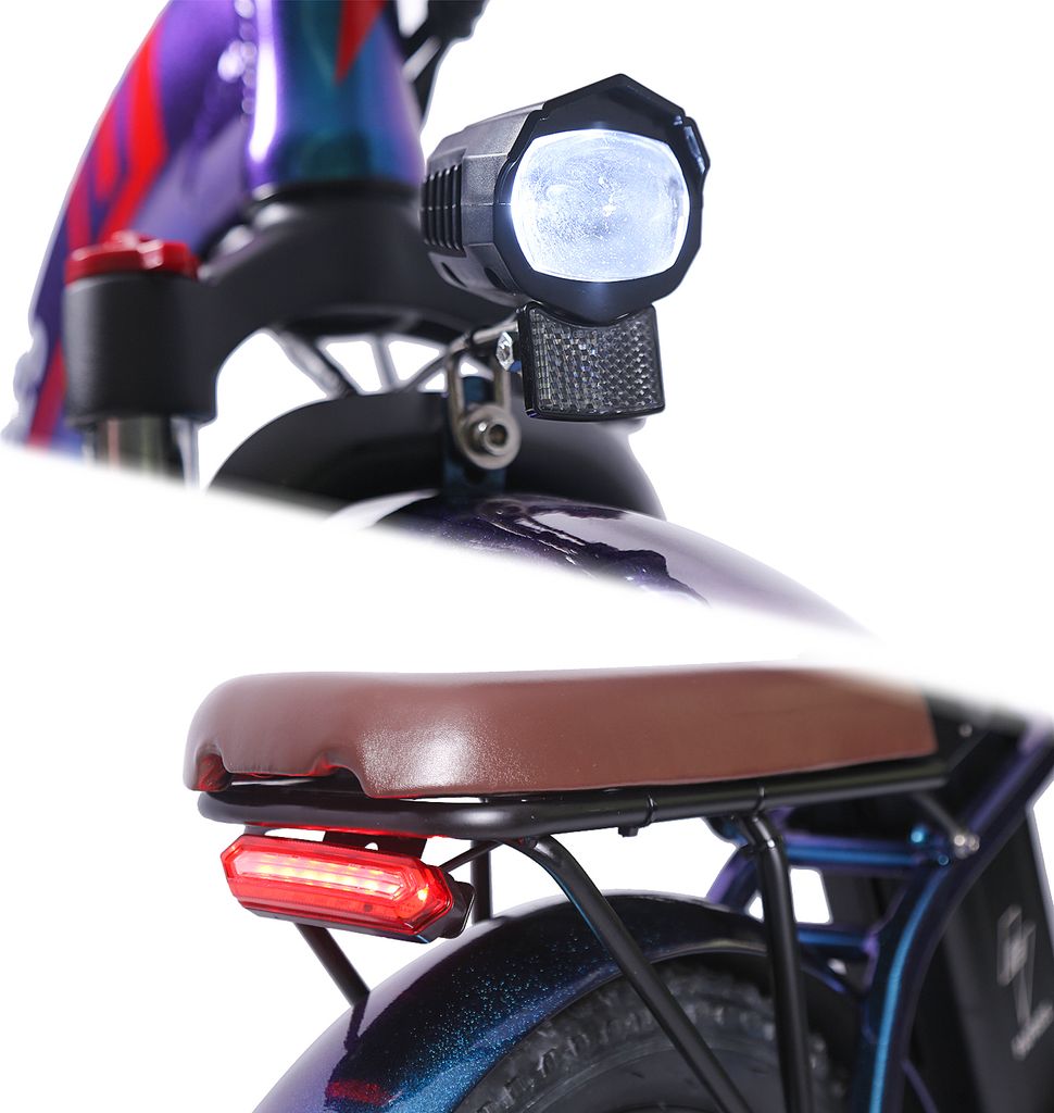 20 Zoll Faltbares Elektrofahrrad, 250W 36V 18AH, Mit Produktbild 6
