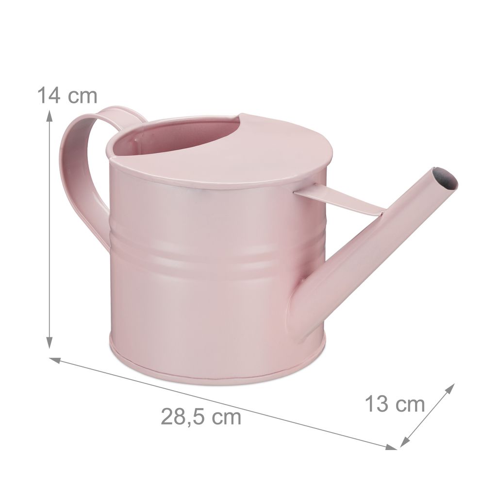Relaxdays Giekanne, 1,3 Liter, fr Zimmerpflanzen,