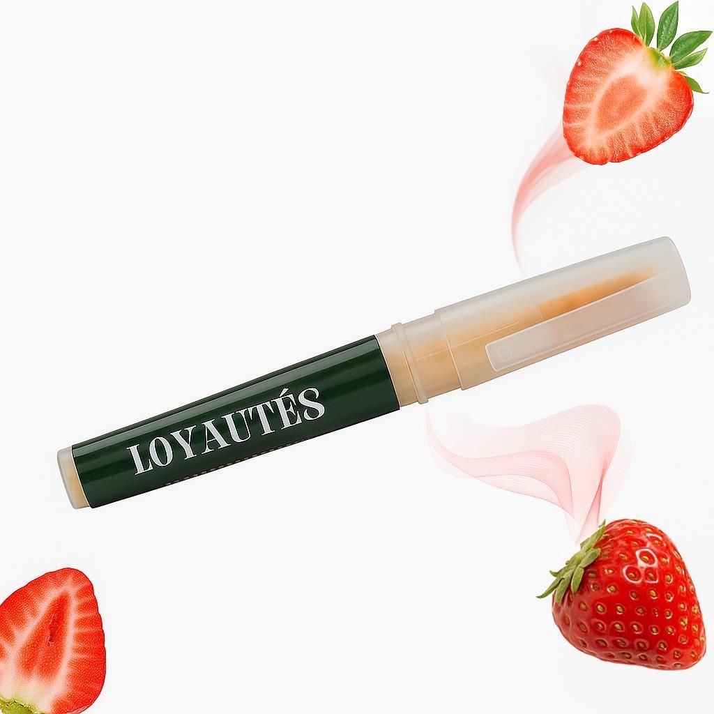 Miswak mit Halter – 1 Stück Erdbeere – Siwak – Natürliche Zahnbürste – Biologisch & Fluoridfrei – Antibakteriell – Halal & Vegan –...