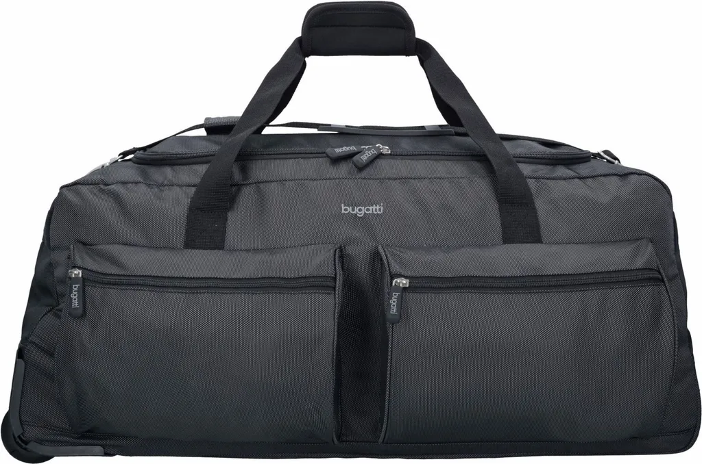Sac de Voyage bugatti Lima 2.0 Anthracite 70cm Robuste avec 2 Roulettes