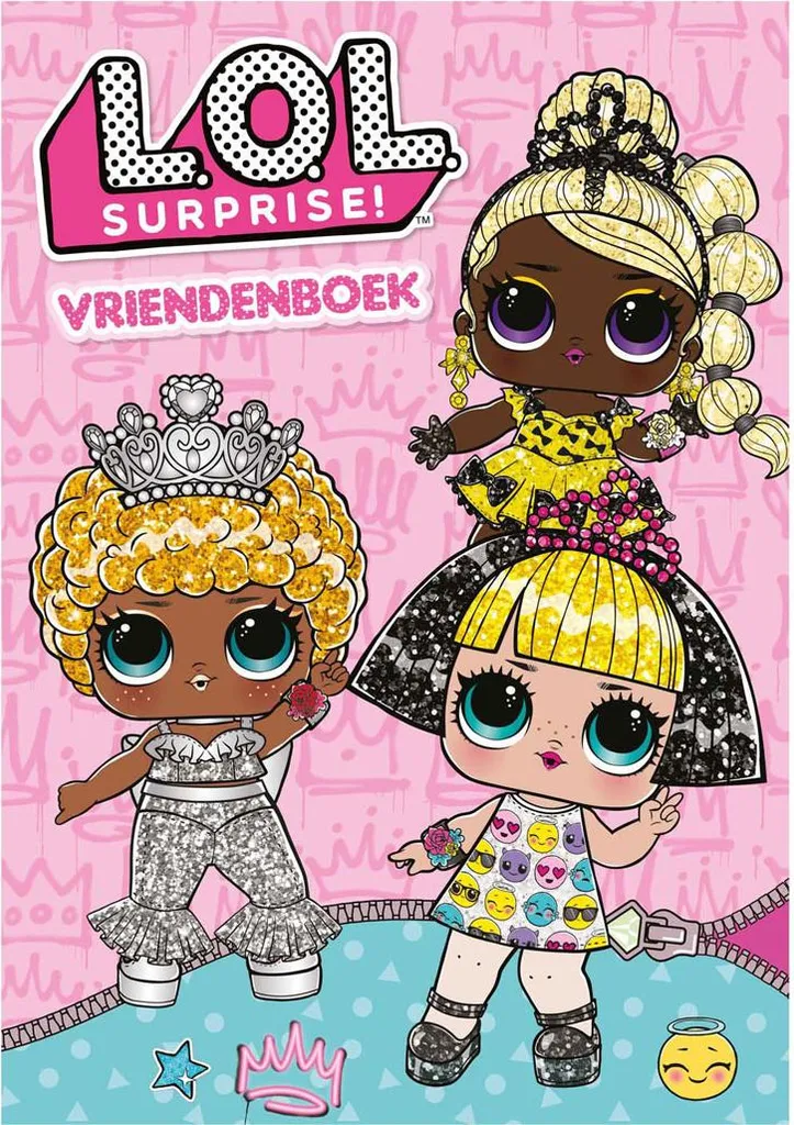 Grande Palloncino LOL Surprise Libro degli Amici: Regalo Top Bambina