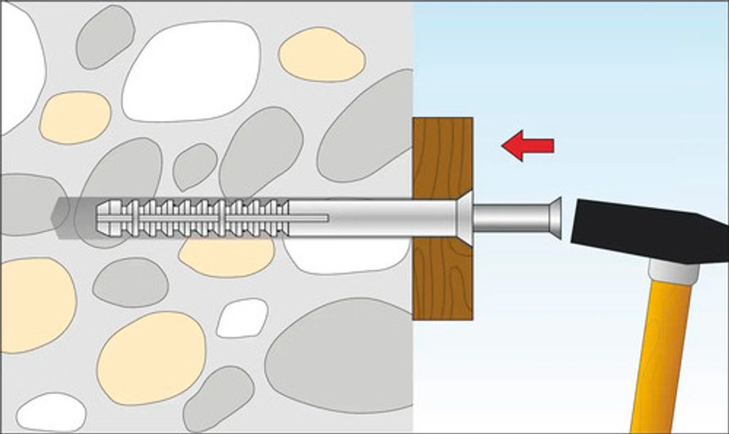 TOX 017102231 TOX ATTACK 017102231 Nageldübel Ø 8 mm x 80 Immagine del prodotto 