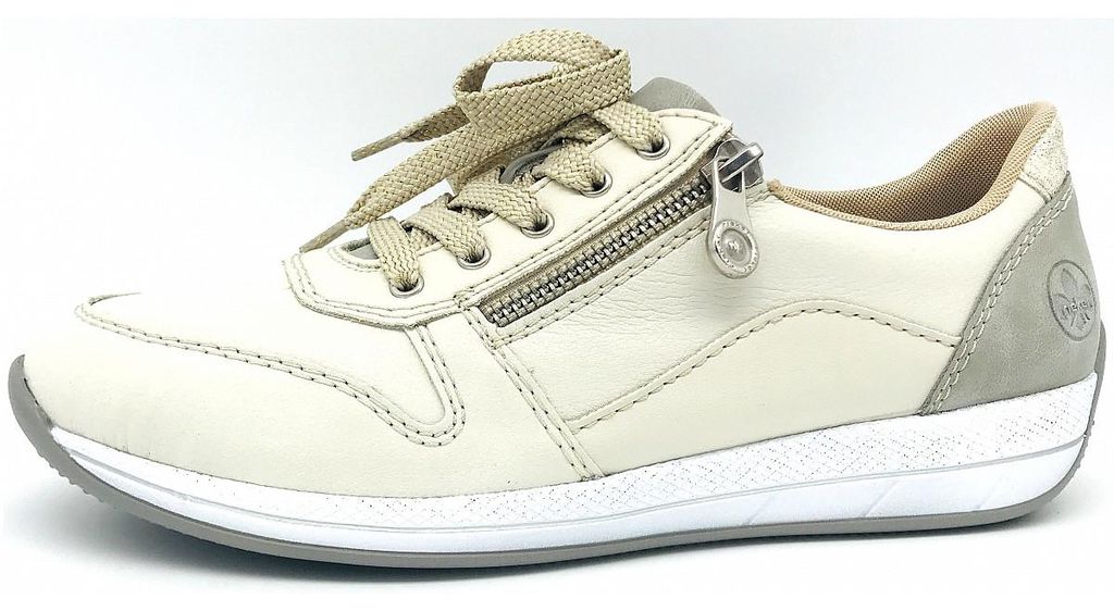 Rieker fsk damen halbschuhe Schnürschuhe weiß in Gr. 42 Produktbild 