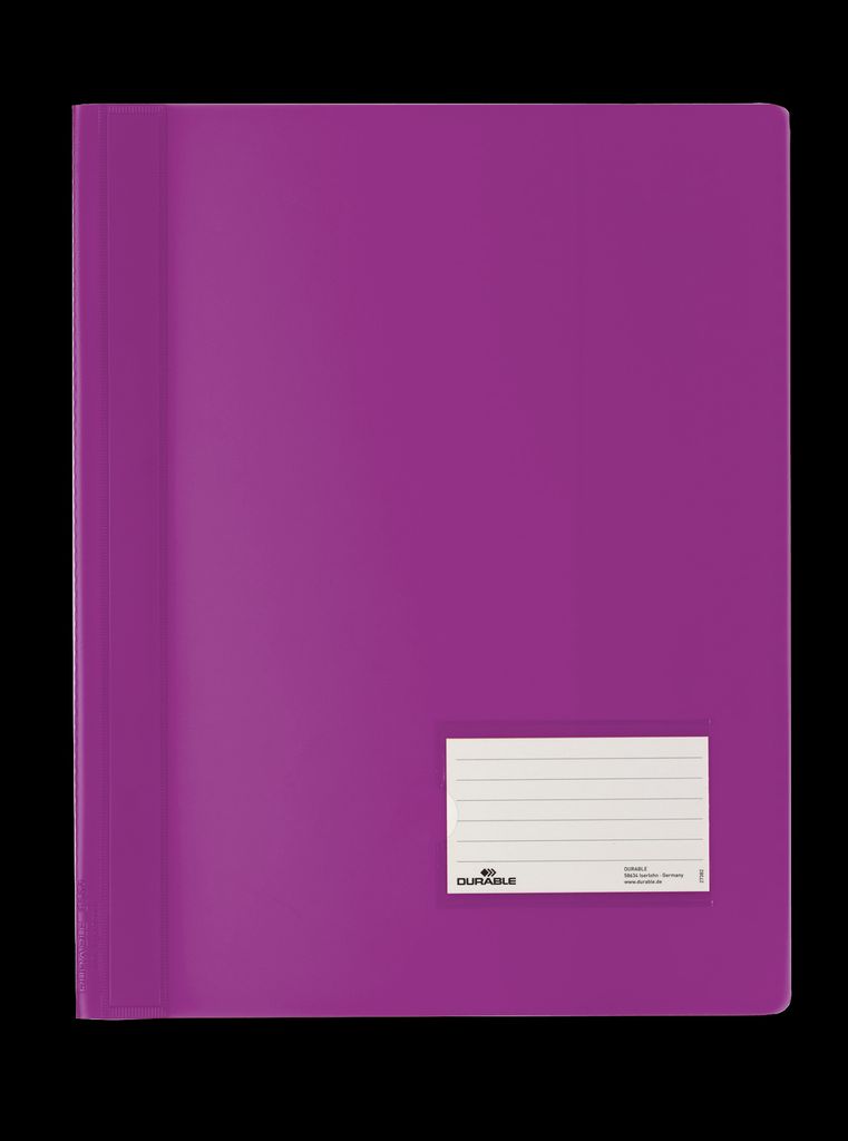 DURABLE DURALUX® 2680 12 voľných listov fialová s menovkou Obrázok produktu 