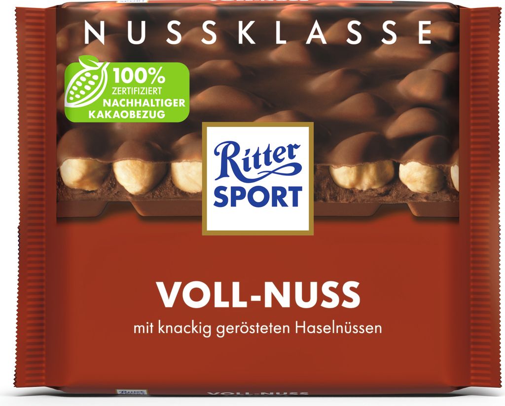 Ritter SPORT 5211927009 Ritter SPORT Voll-Nuss Schokolade Obrázek produktu 