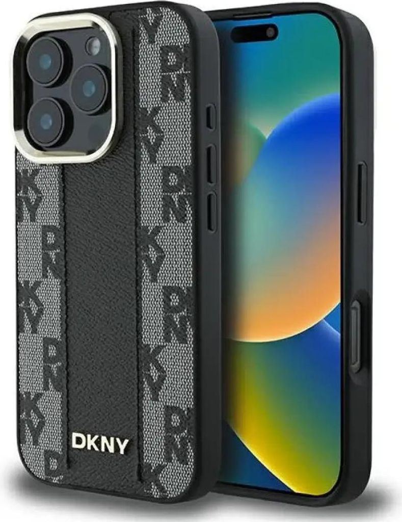DKNY DKHMP16XPCPVSLK iPhone 16 Pro Max 6.9" schwarz hardcase Checkered Pattern Magsafe Schutzhülle