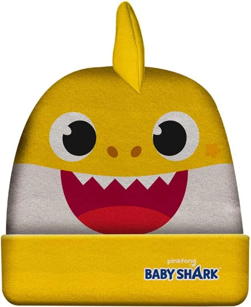 Cappello Baby Shark 3D Invernale: Protezione Morbida e Calda per Bambini