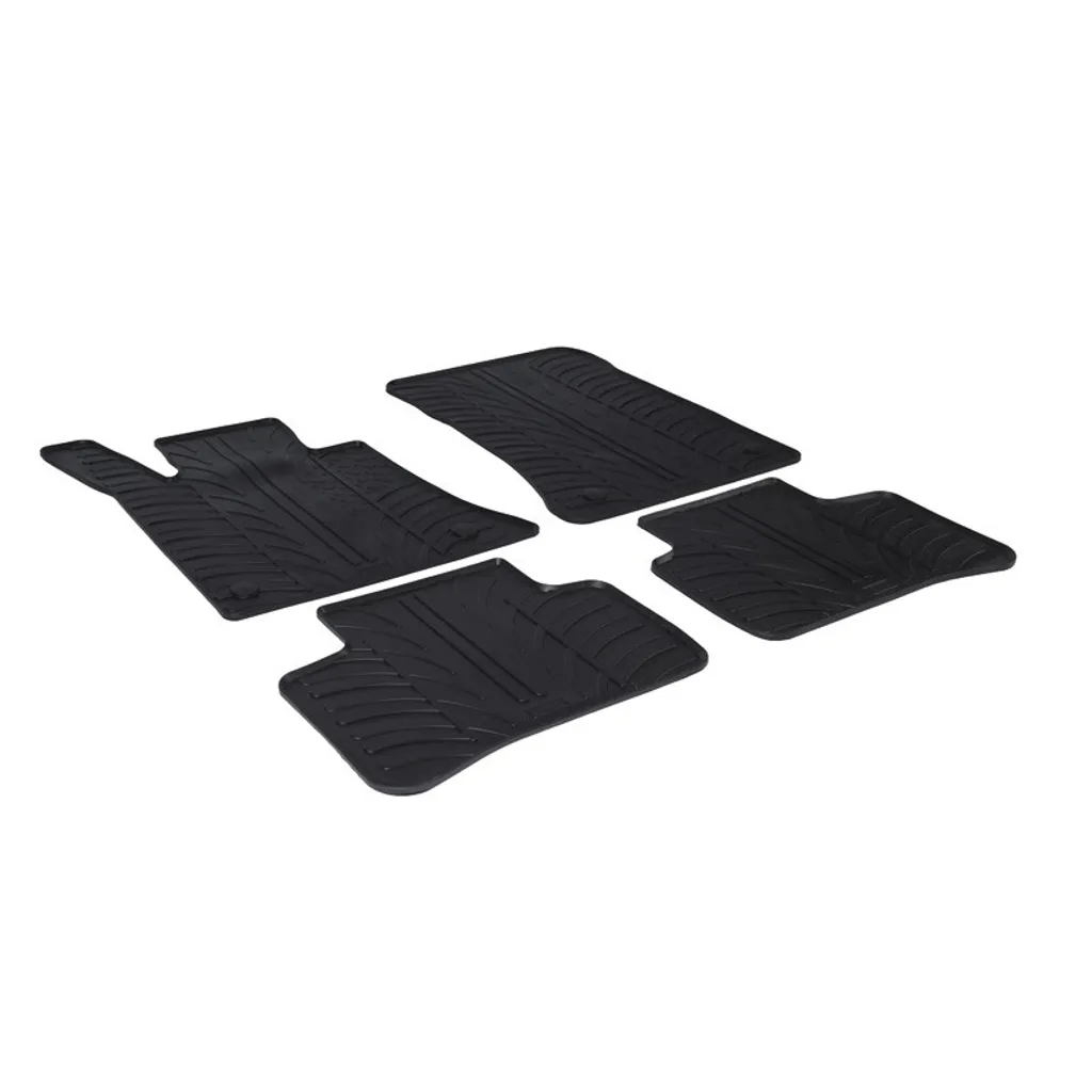 Tappetini 3D Gomma Mercedes GLK X204 2008-2015 | Protezione Fango