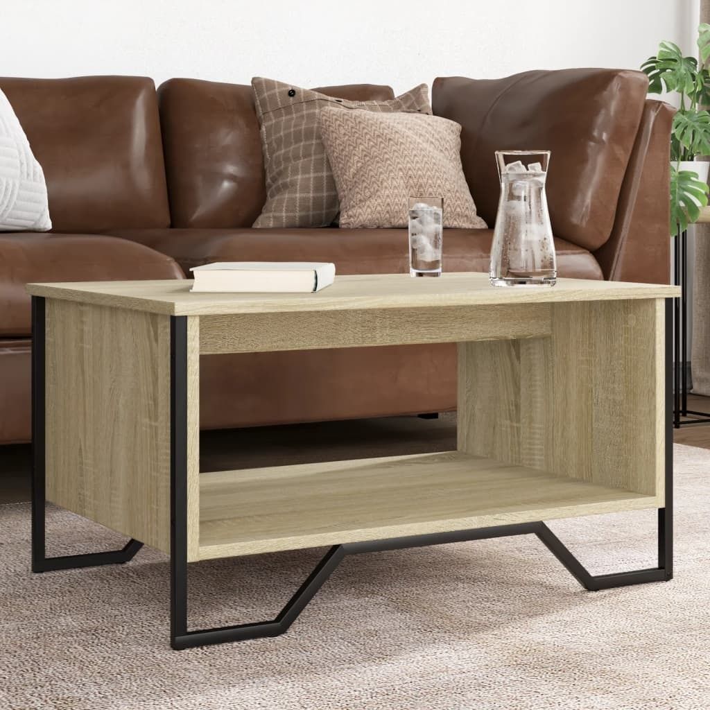 Maison Exclusive - Couchtisch Sonoma-Eiche 75x51x40 cm Holzwerkstoff