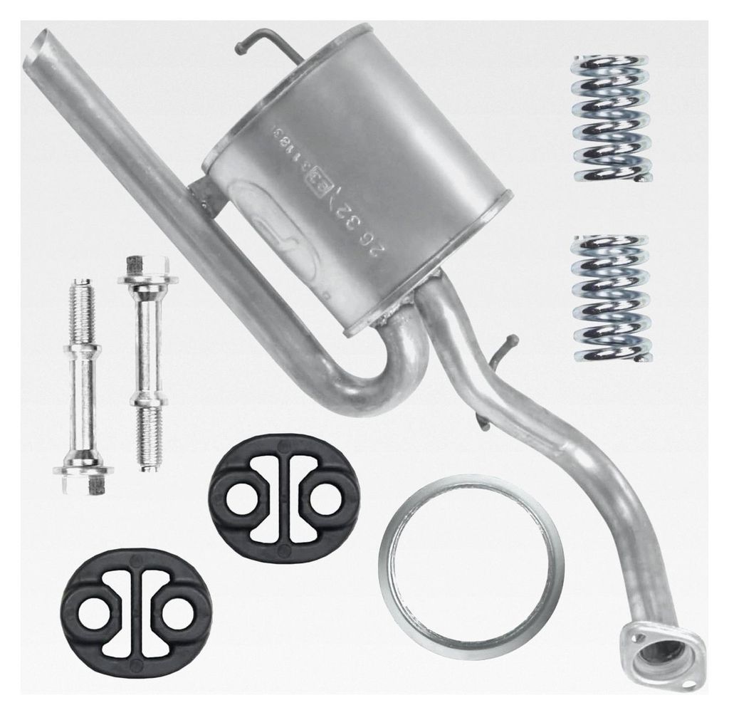 Auspuff Endtopf für Toyota Yaris 2 II XP9 1.3 Fließheck 2006-12.2011