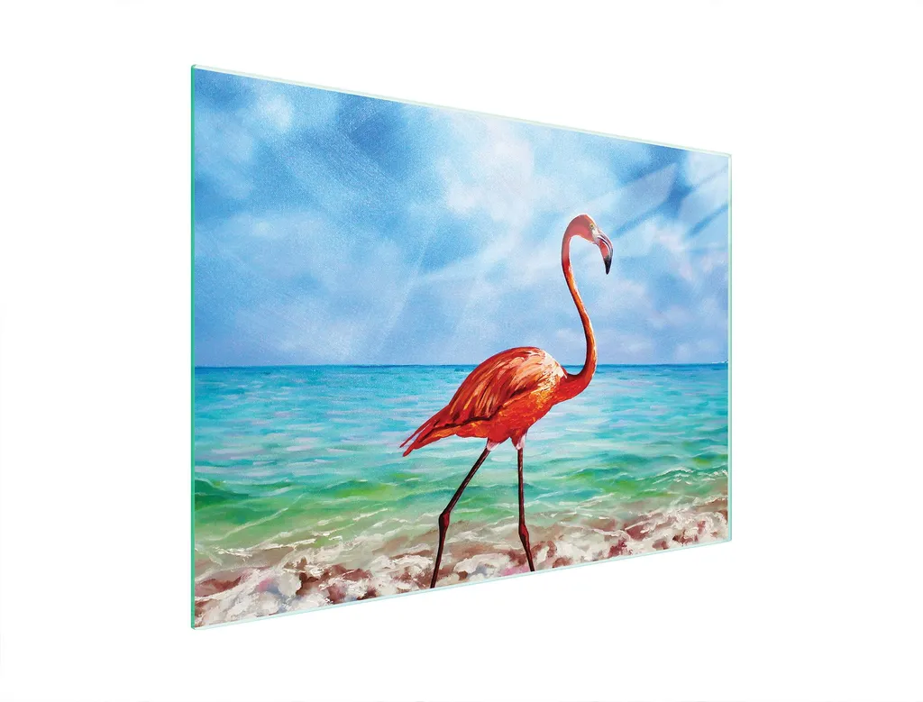 Tagliere in Vetro Temperato 40x30 Flamingo | Igiene e Design per Cucina