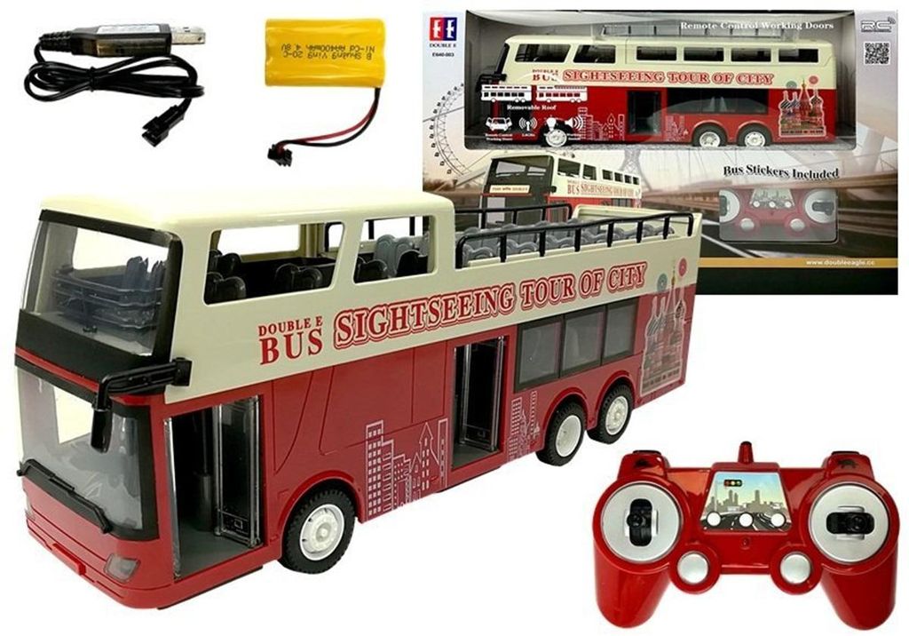 Bus à impériale télécommandé R/c 2,4g 1:18 Image du produit 