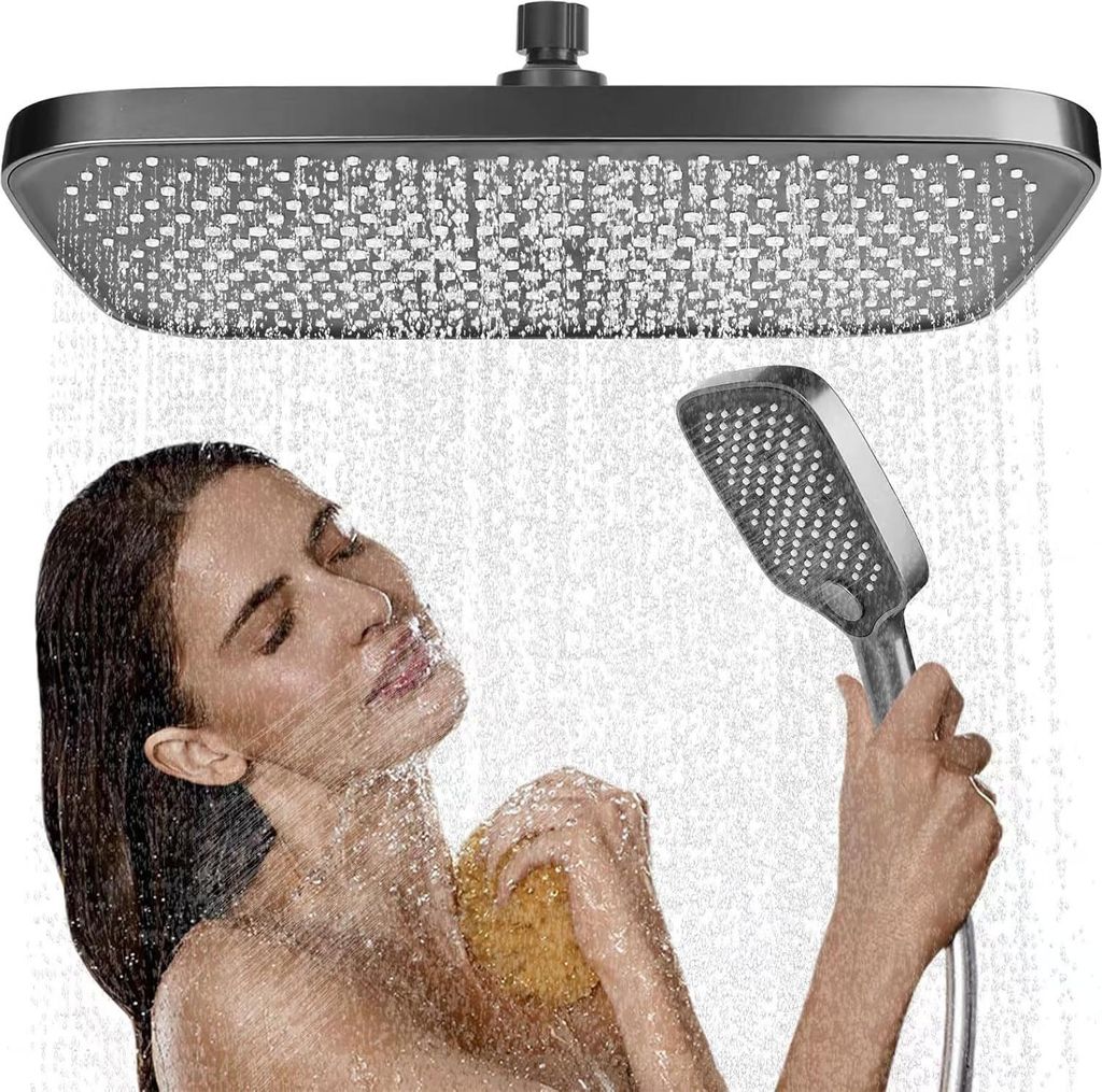 Regenbad - 360° Dusche - Chrom - Inneninstallation