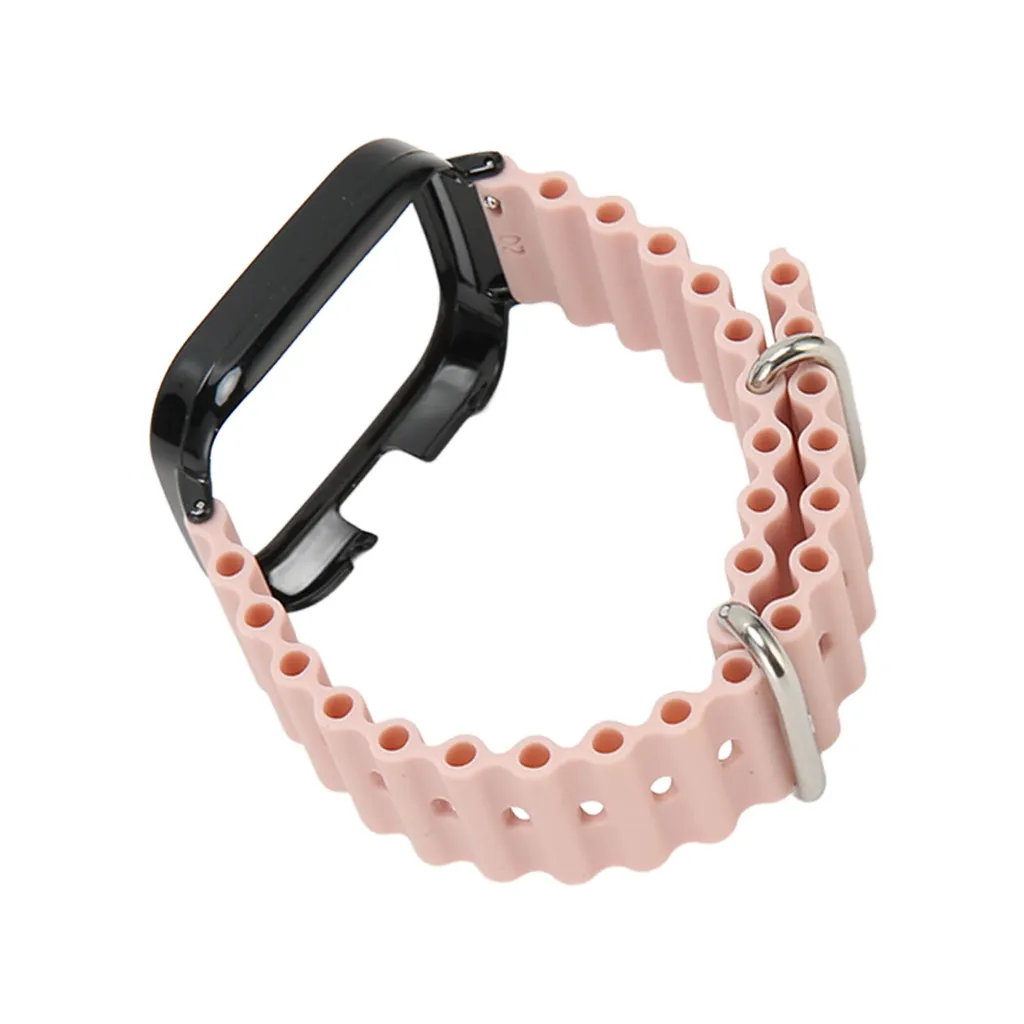 Orologio Custodia protettiva cinturino, Silicone Watch Strap custodia protettiva, Watch Band custodia protettiva, caso di cinturino per Redmi Watch 3, orologio cinturino custodia, orologio sostituzione cinturino custodia - 5