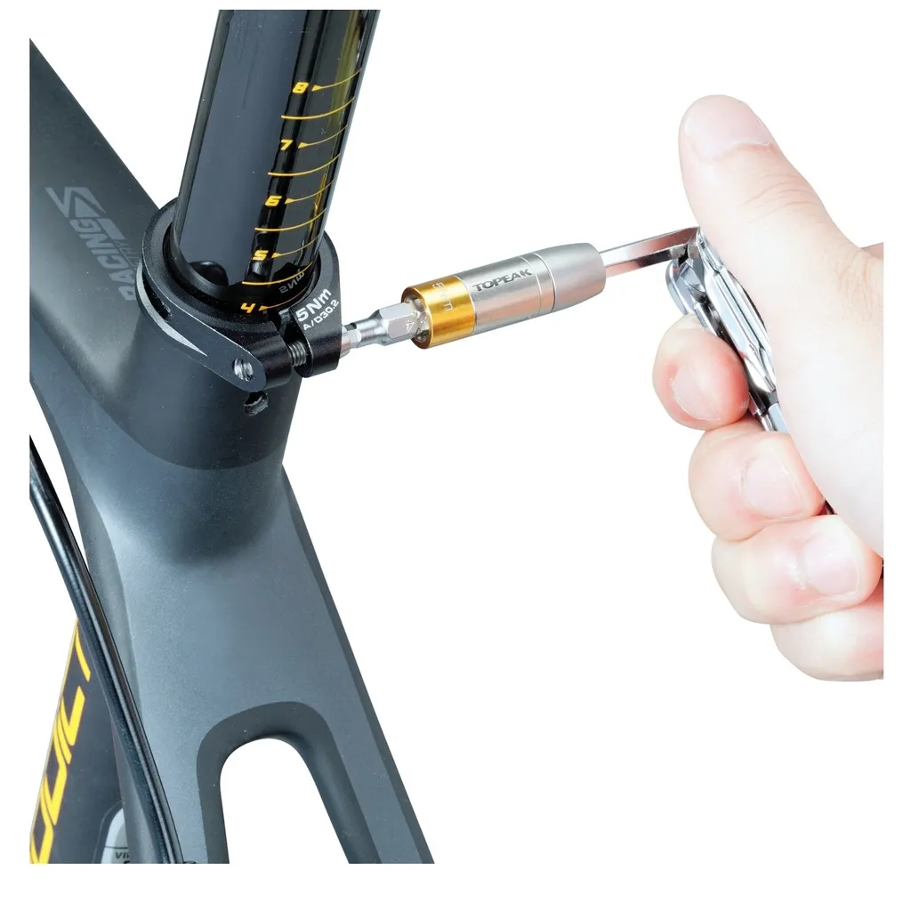 Clé dynamométrique Topeak Nano Torqbox 6 Nm avec embouts de précision