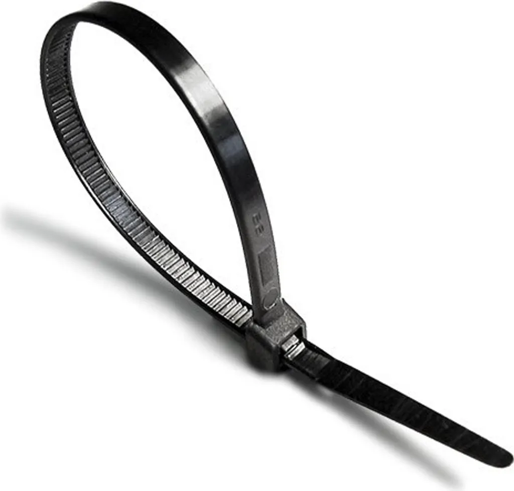 Nastri Nylon Nero 9,0x610mm | 25 Fascette Giganti per Giardino e Casa