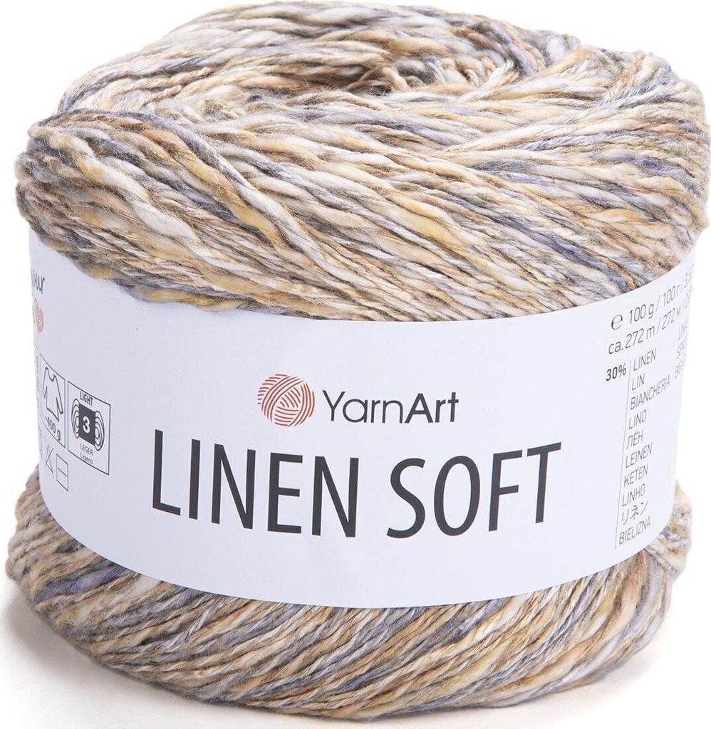 Yarn Art Linen Soft 7407 Strickgarn Produktbild 