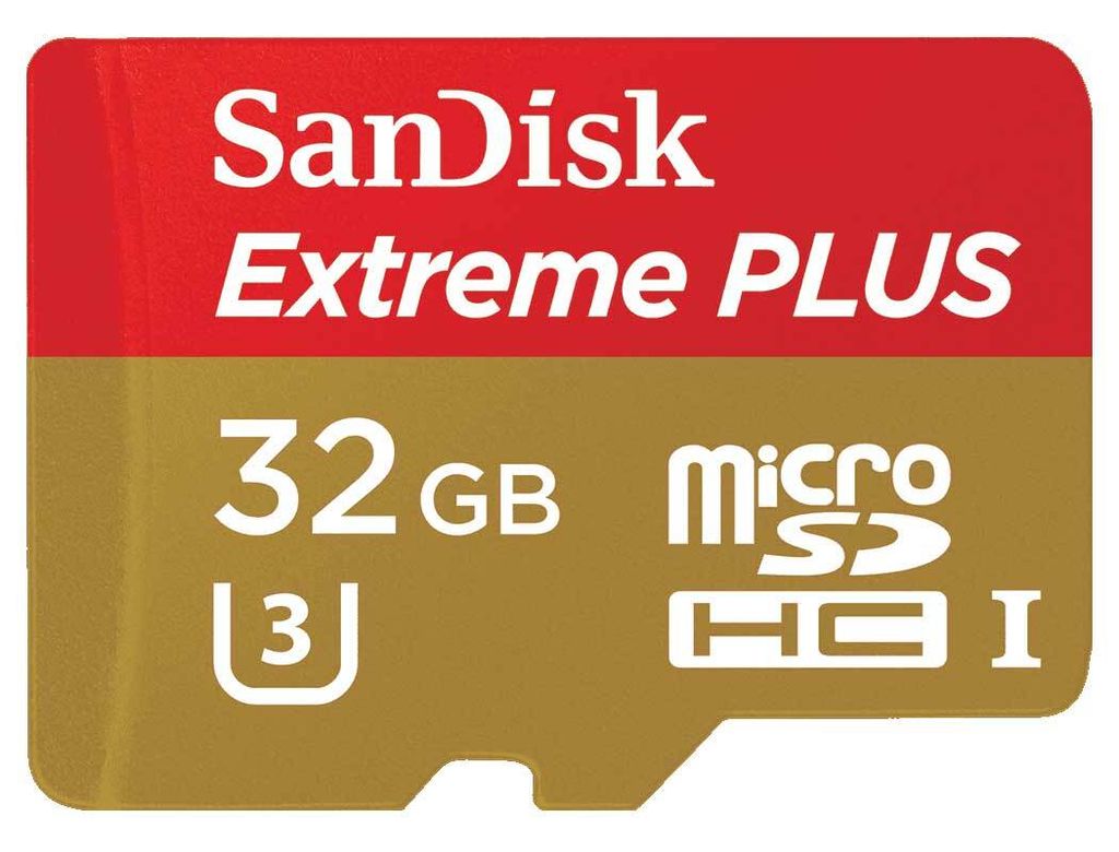 Extreme Plus microSDHC 32GB+SD Adapter Produktbild 