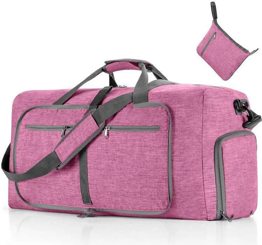 Borsa Sportiva 115L Viola per Fitness | Borsone Palestra Grande Capacità