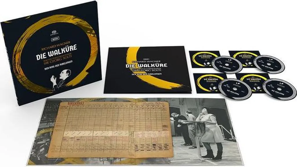 Wagner : La Walkyrie - Coffret Intégral 4 CD Édition Limitée avec Livret