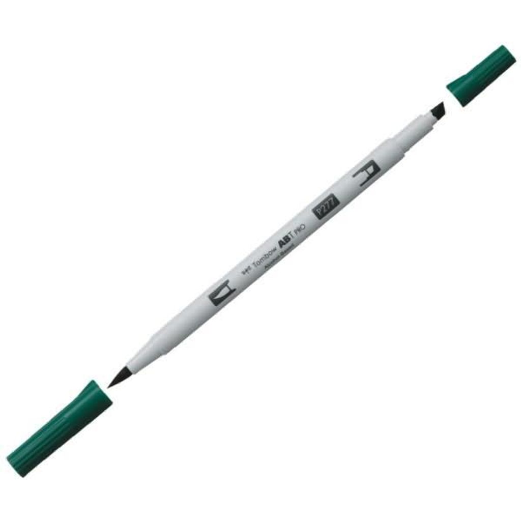 Dual-Fasermaler ABT Pro Keilspitze/Pinselspitze Alkoholbasis dark green
