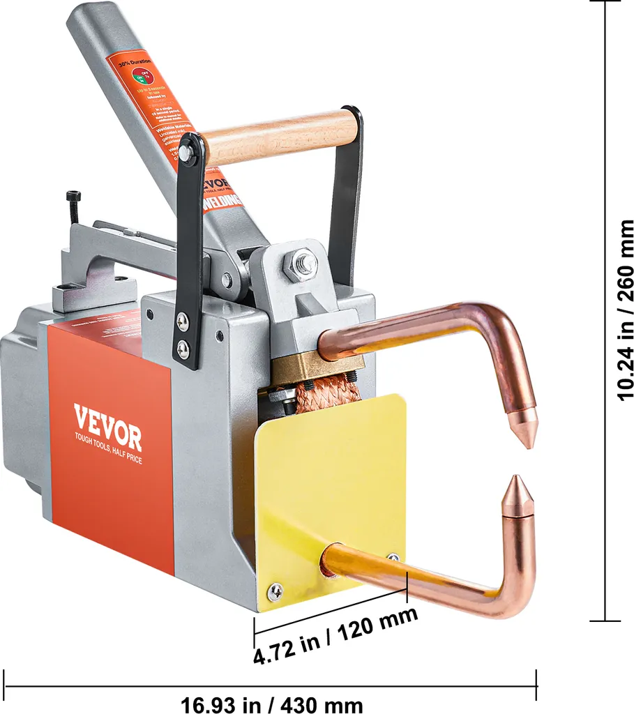 Soudeuse par points portable 1,5 kVA avec pistolet spécial tôle mince - 8