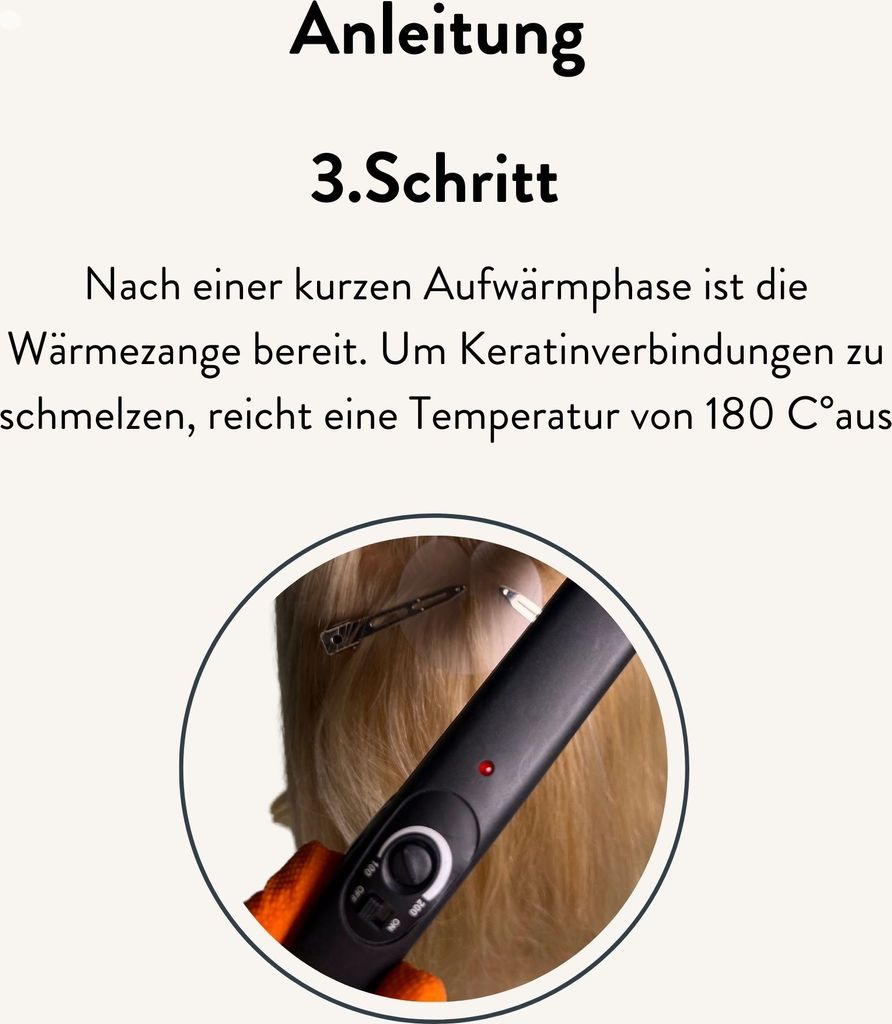 hair2heart Wärmezange für Bondings zum Anbringen von Produktbild 11