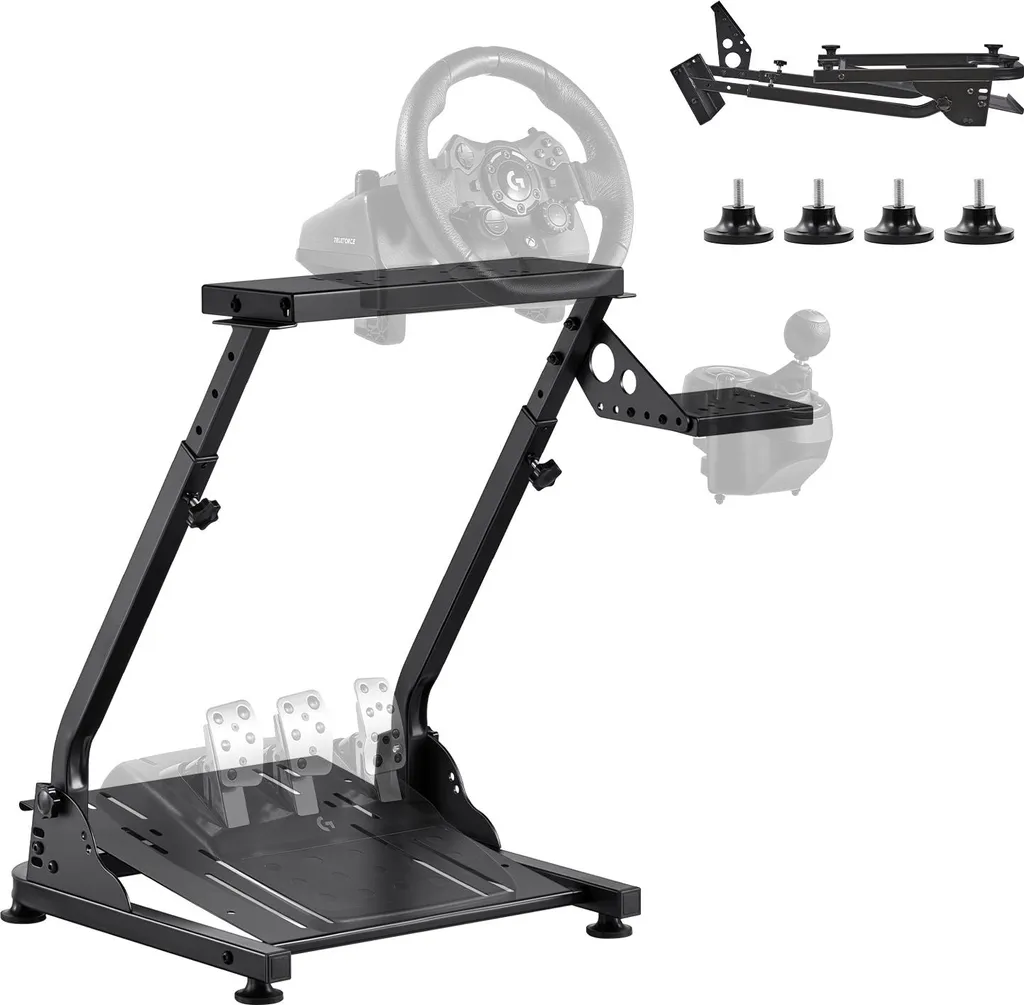 Support de Volant Ajustable et Pliable - Compatibilité Thrustmaster T248