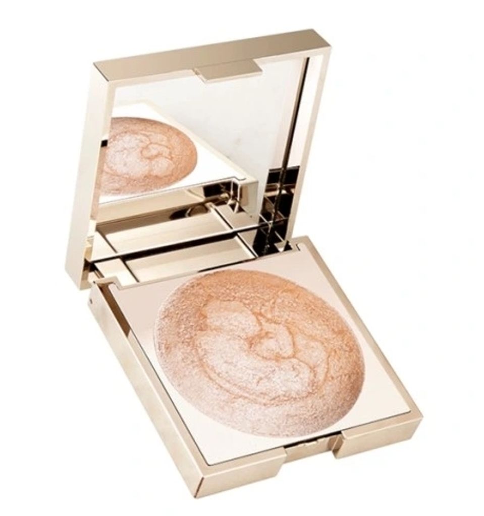 Dr Irena Eris Highlighting Compact Powder, Puder, Kompaktes Gehäuse, Gold, Surreal Shine, Ausstrahlung, 8 g